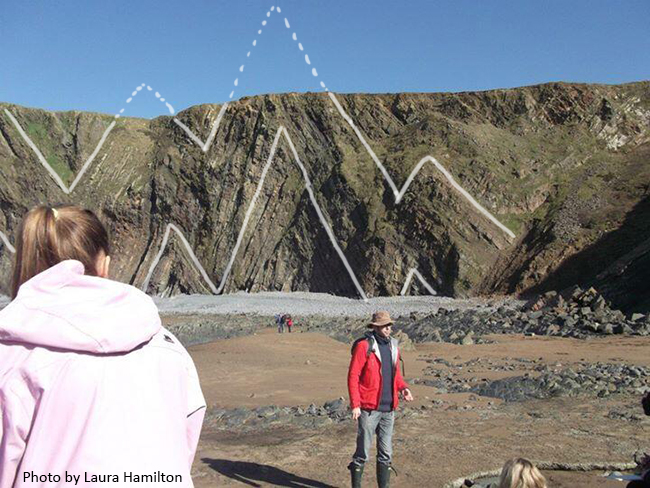 Hartland Quay, Devon UK_anno